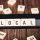 bordje met de letters local erop